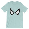 Brick Forces Spider Eyes Short-Sleeve Unisex T-Shirt - Heather Prism Ice Blue / XS