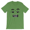 Brick Forces Worried Face Short-Sleeve Unisex T-Shirt - Leaf / S