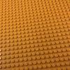 Minifig 16*16 Dots THICKER Building Block Baseplates - Orange - Baseplate