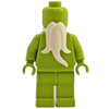 Minifig Beard White 1 - Hair
