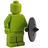 Minifig Black Shield with Spike - Shield