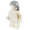 Minifig Grey Hair 4 - Hair