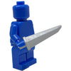 Minifig Hand Spear Grey - Knife