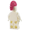 Minifig Magenta Mohawk - Hair