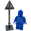 Minifig Mountain Sign Post - Dioramas