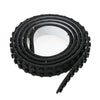 Minifig Silicon Dot Tape (3 Long) - Black - Baseplate