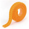 Minifig Silicon Dot Tape (3 Long) - Light Orange - Baseplate