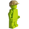 Minifig Tan Ballistic Helmet - Headgear