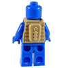 Minifig Tan Tactical Vest 3 - Vests