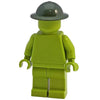 Minifig World War British MK II Helmet Green - Headgear