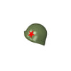 Minifig World War II Soviet Helmet Green - Headgear