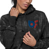 Brick Forces Unisex Champion tie-dye hoodie